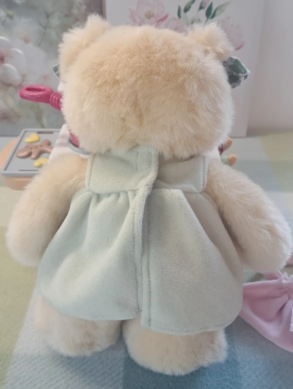 Fisher-Price Briarberry Mollyberry Bear & Kitchen Stove Set Vintage 1998